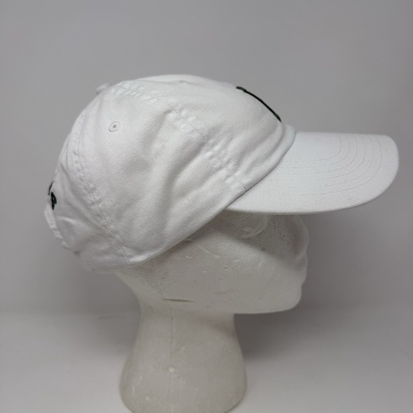 Portland Gear Hat Cap White with Embroidered Dark Green "P" Oregon & Tigers - Picture 3 of 8